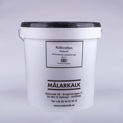 Hyllingegårdens Kalkvatten, naturell 20L