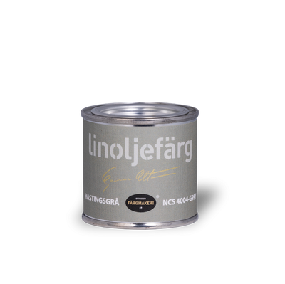 Hastingsgrå Linoljefärg 0,1L