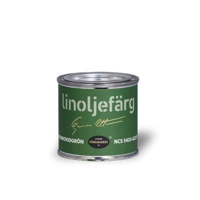 Kromoxidgrön Linoljefärg 0,1L