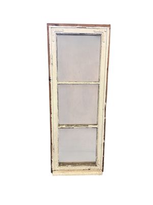 1-luftsfönster med karm, 55x142,5 cm, kopplat
