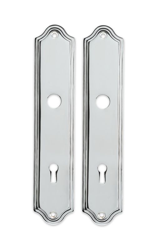 Långskylt 53 krom 210x45 mm