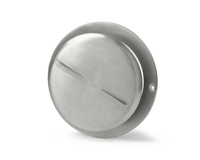 Tallriksventil aluminium rund Ø: 125mm