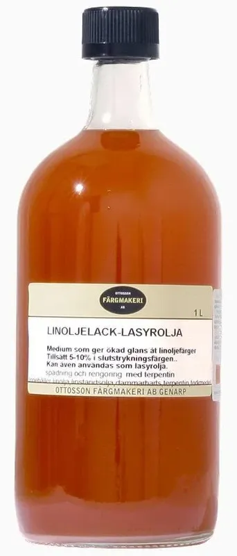 Linoljelack-lasyr/glansolja 1L