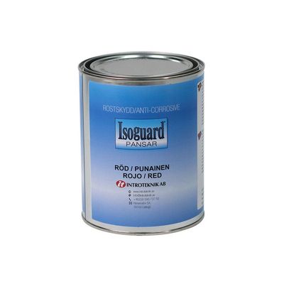 Isoguard Pansar Röd 1L