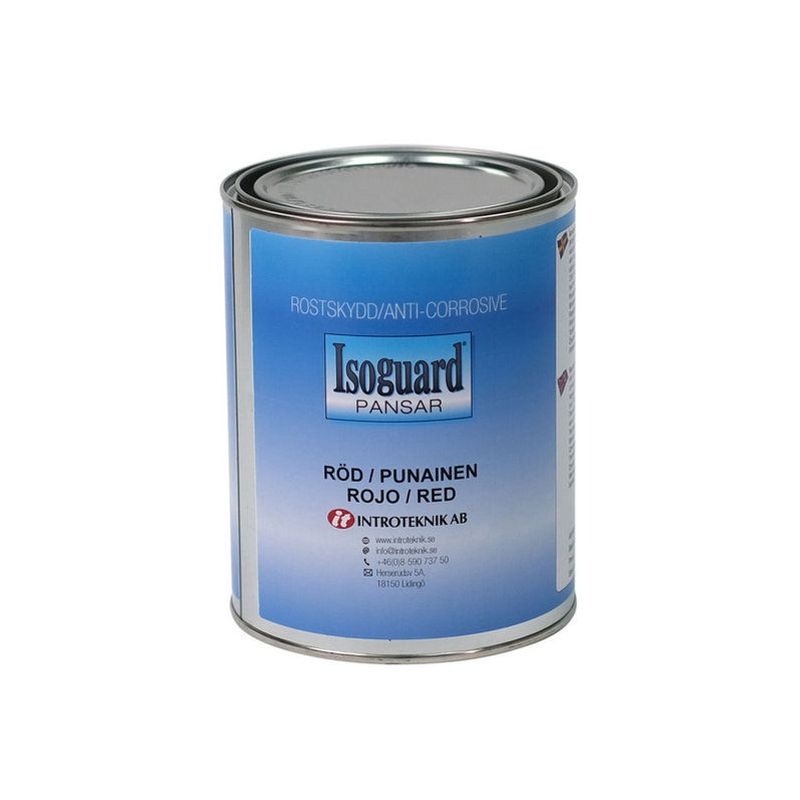 Isoguard Pansar Röd 1L
