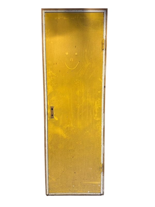 Dörr slät, 69x211 cm, med karm