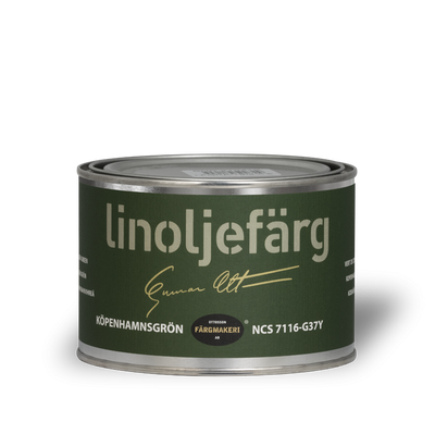 Köpenhamnsgrön Linoljefärg 0,5L