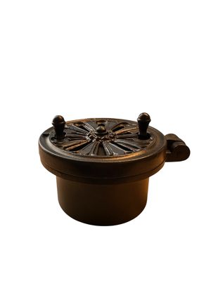 Rosettventil rund 125 mm gjutjärn