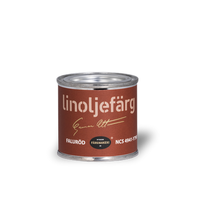 Faluröd Linoljefärg 0,1L