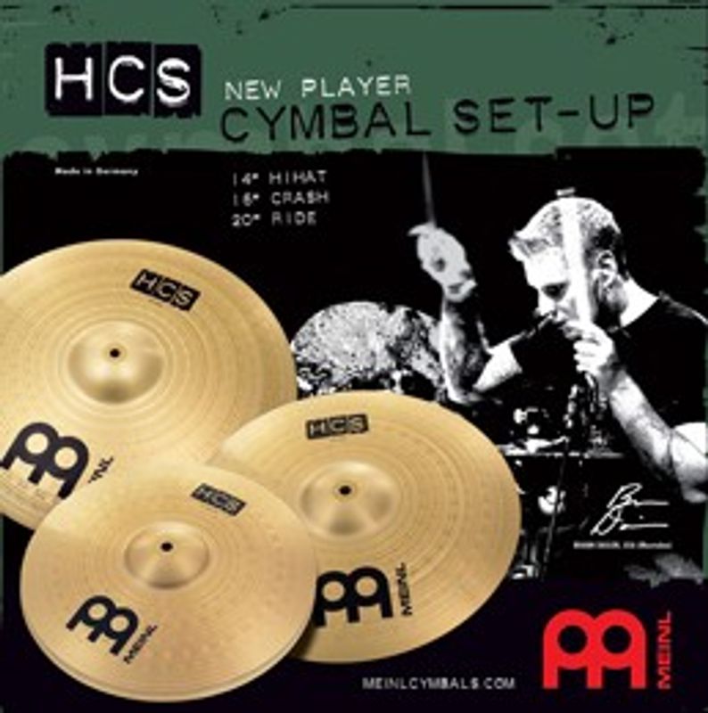 Meinl HCS141620 HCS Cymbal-set 14-16-20