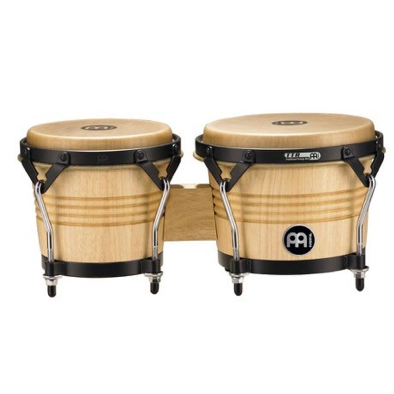 Meinl LC300NT-M Luis Conte Sign Bongo, Natural, True Skin Cow Heads