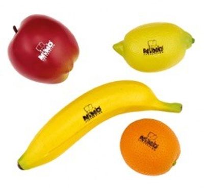 Meinl NINOSET100 Frukt shaker set 4 delar.