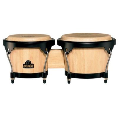 Meinl NINO3NT-BK Bongo, Natural/Black