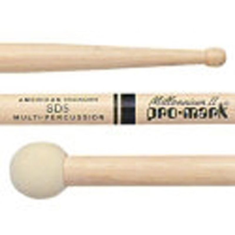 Promark TXSD5W Multi-Percussion Stick SD5 Swizzle, Double Felt/Round Tip
