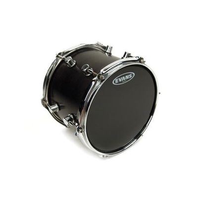 Evans B10ONX2 ONYX Black Coated pukskinn 10"
