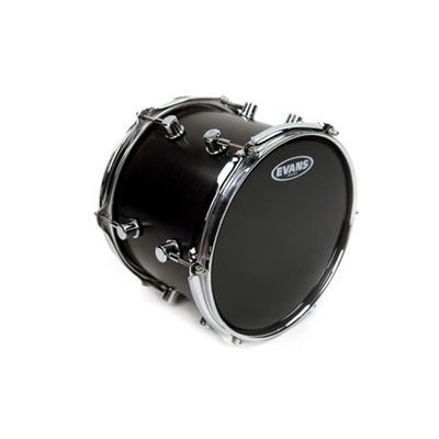 Evans TT08RBG Resonant Black pukskinn 8"