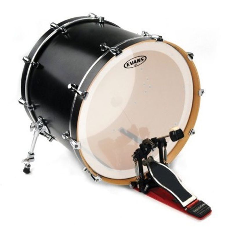 Evans BD18GB4C EQ4 Batter Coated bastrumskinn 18"