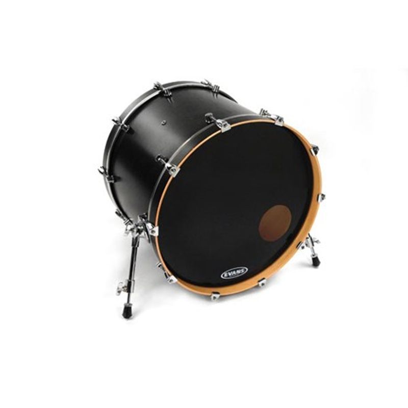 Evans BD20RB EQ3 Resonant Black bastrumskinn 20"
