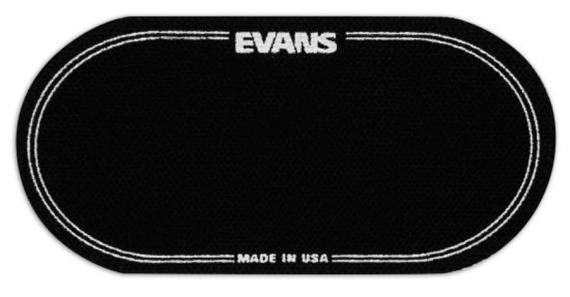 Evans EQPB2 bastrumspatch, dubbel, svart