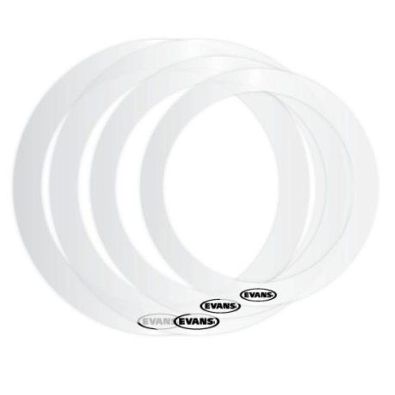 Evans ER-FUSION E-Ring dämpringar, Fusion-paket (10", 12", 14", 14")
