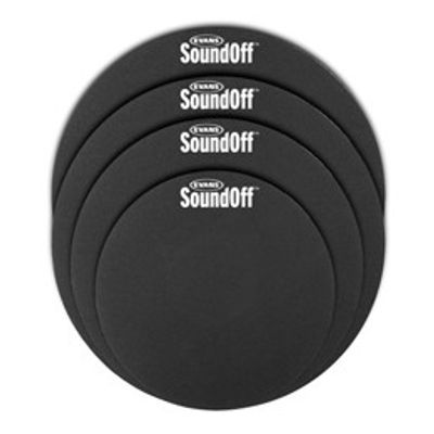 Evans SO-0244 Sound Off by Evans dämpplattset Fusion