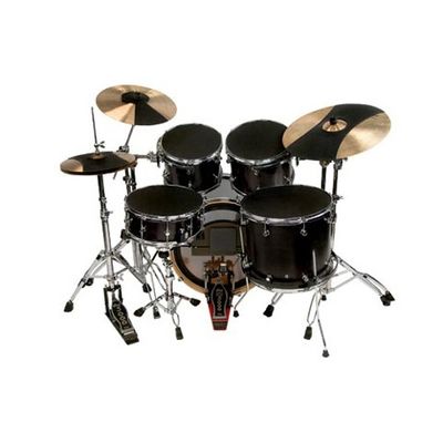 Evans SOSETSTD Sound Off by Evans dämpplattset Standard med cymbal- och hi-hat-dämpare