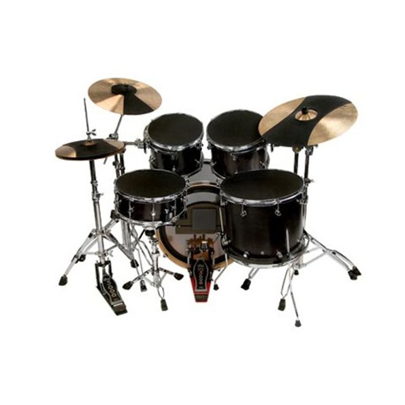 Evans SOSETSTD Sound Off by Evans dämpplattset Standard med cymbal- och hi-hat-dämpare