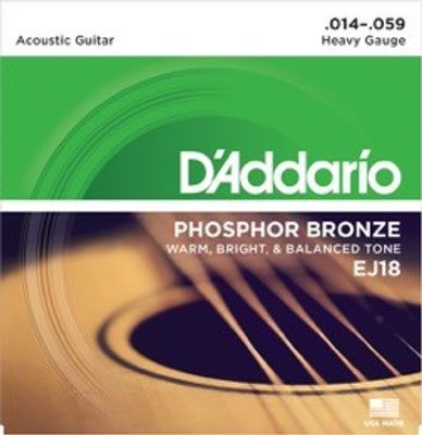 D'Addario EJ18 Phosphor Bronze