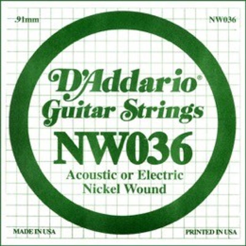 D'Addario NW036