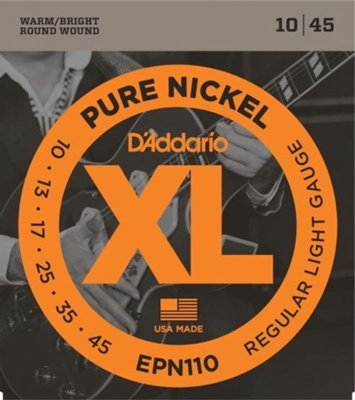 D'Addario Pure Nickel EPN110