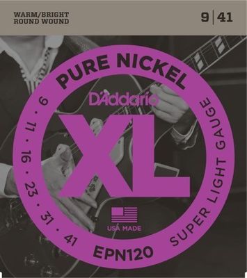 D'Addario Pure Nickel EPN120
