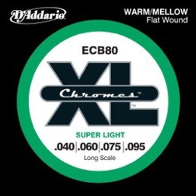 D'Addario ECB80 Chromes Bas