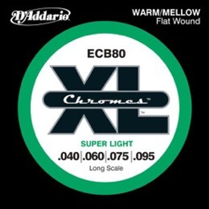 D'Addario ECB80 Chromes Bas
