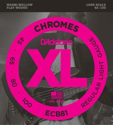 D'Addario ECB81 Chromes Bas