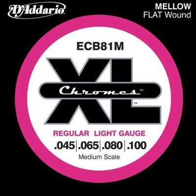 D'Addario ECB81M Chromes Bas