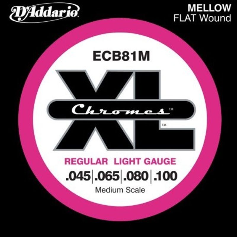 D'Addario ECB81M Chromes Bas