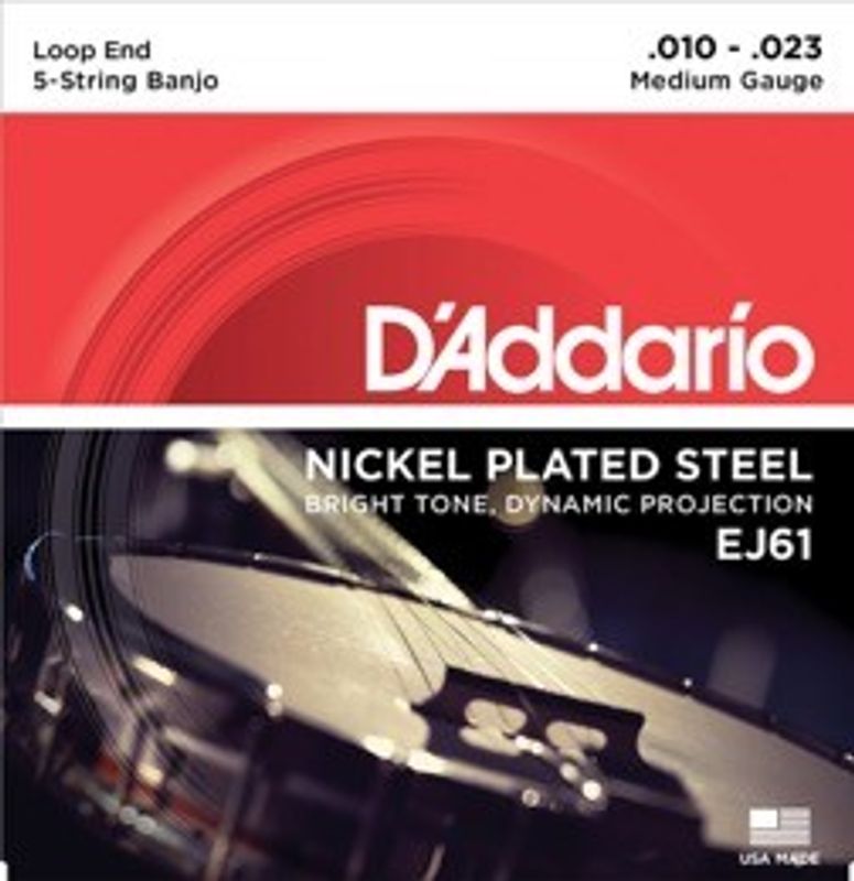 D'Addario Banjosträng 5-S J61