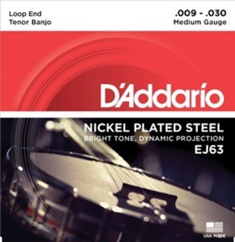 D'Addario BanjosträngTen J63