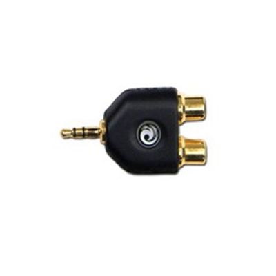D'Addario PW-P047C Adapter 1/8-tum male Stereo-1/8-tum female Stereo
