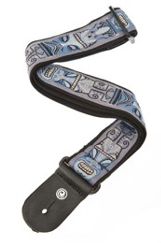 D'Addario 50A05 Axelband World Tour 50 mm Woven-Tiki