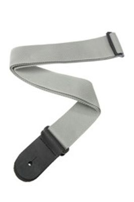 D'Addario PWS105 Axelband 50 mm Poly-Pro - Silver