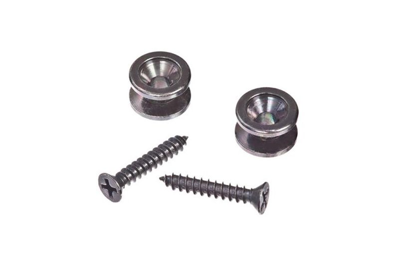 D'Addario PWEP102 Metal Endpin (2) Black