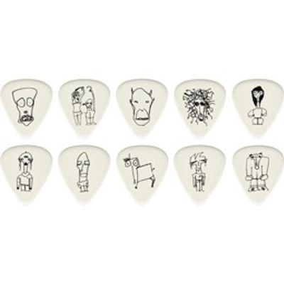 D'Addario 1CWH2-10JS Plektrum Joe Satriani Light (10-pack)