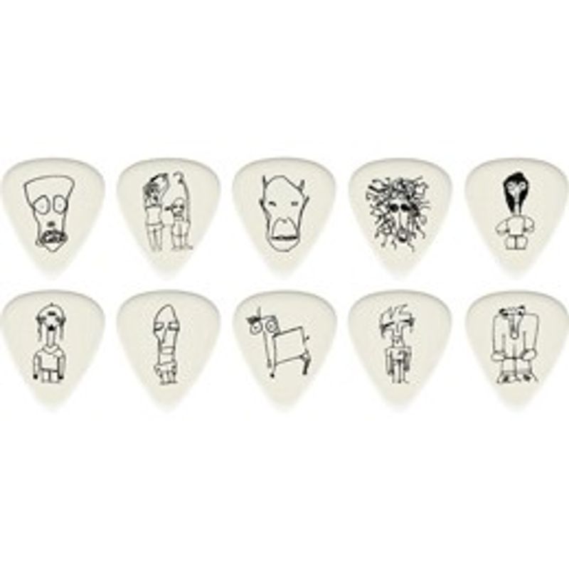 D'Addario 1CWH2-10JS Plektrum Joe Satriani Light (10-pack)