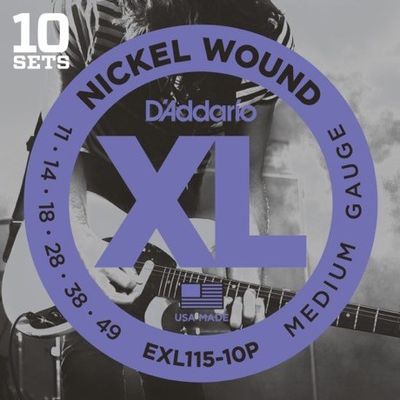 D'Addario Propack EXL115-10P