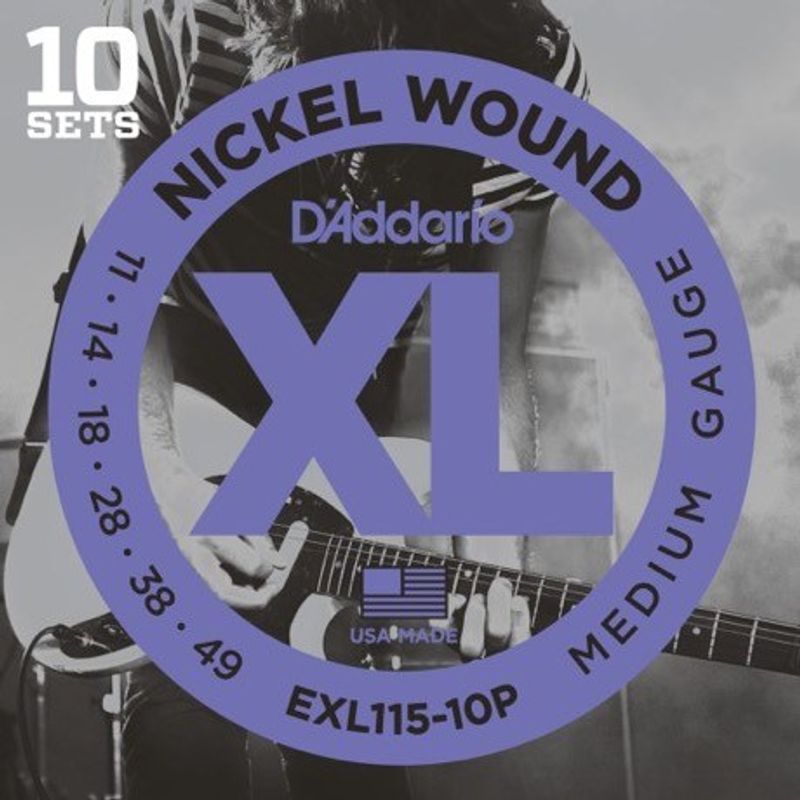 D'Addario Propack EXL115-10P