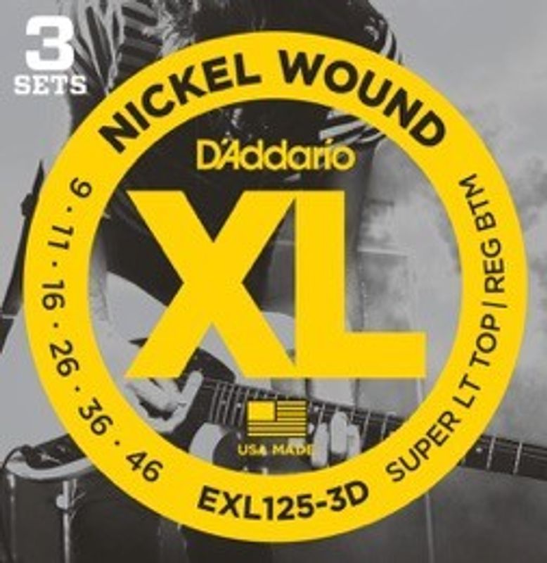 D'Addario 3-D Pack EXL125-3D