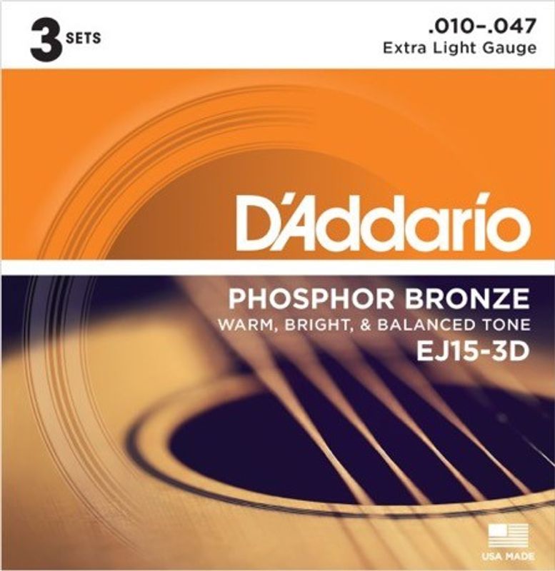 D'Addario 3-D Pack EJ15-3D