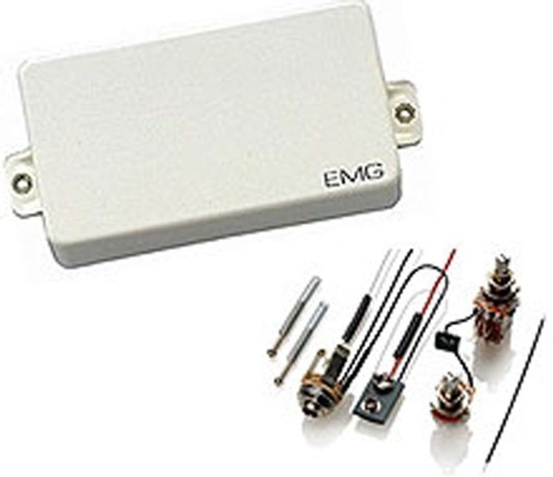 EMG EMG 81 aktiv humbucker, vit
