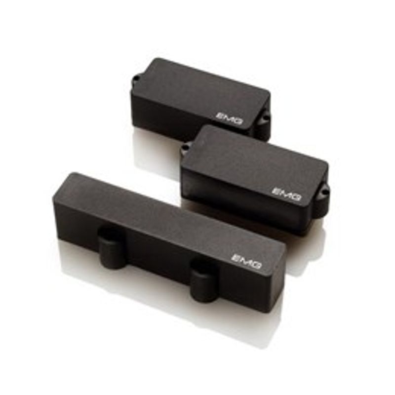 EMG EMG P5J Set aktivt basmickset, 5-strängad, svart